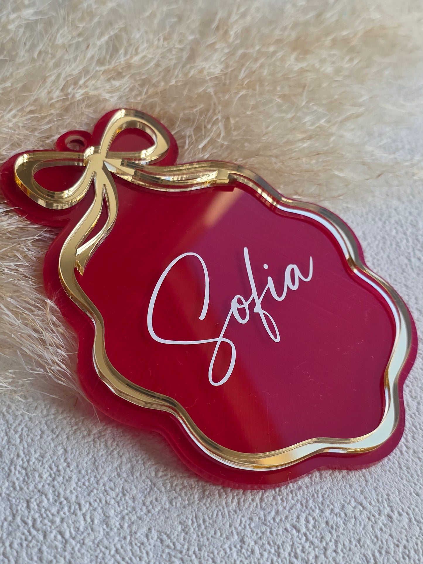 Akrilni božični okras