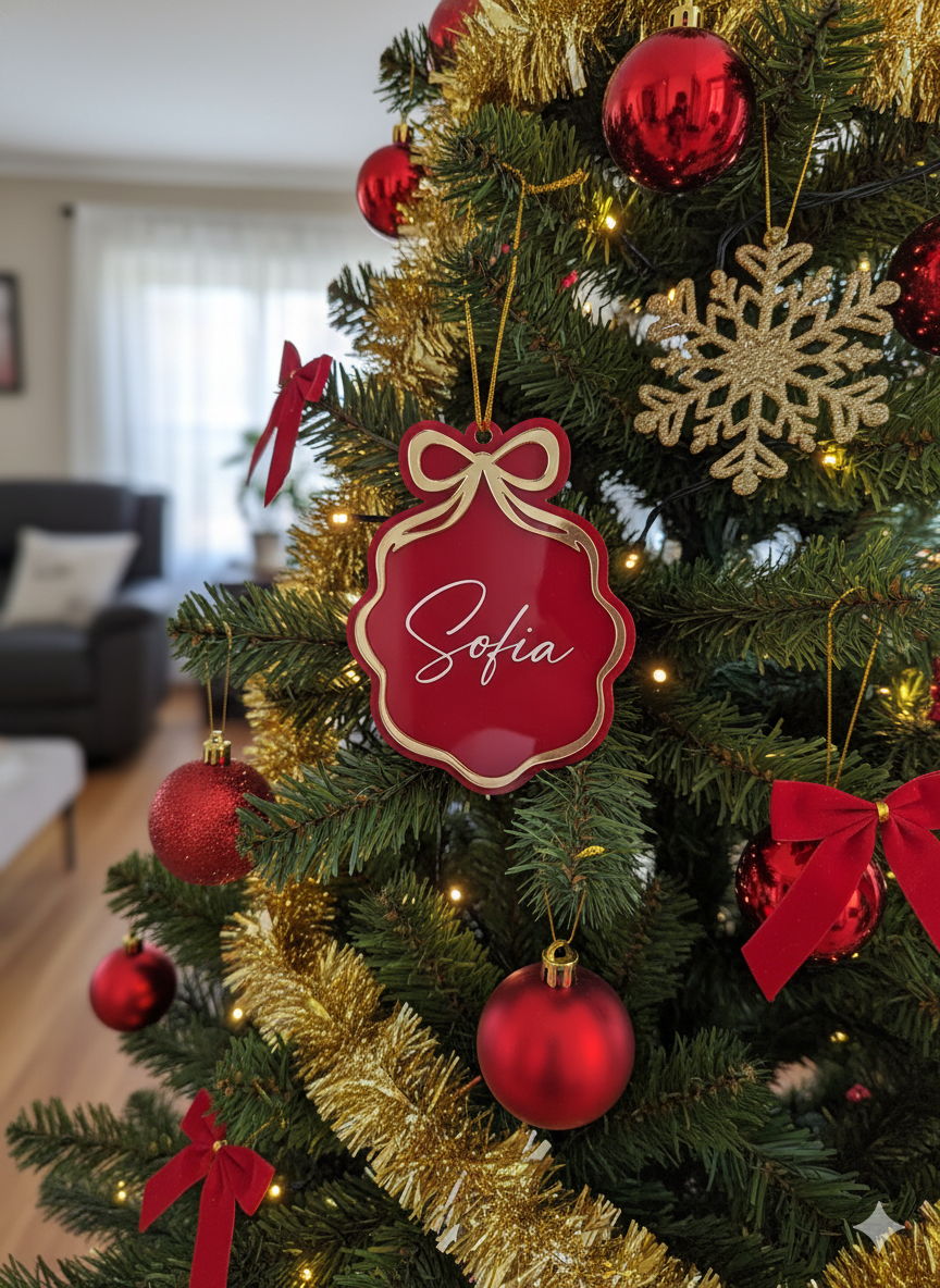 Akrilni božični okras