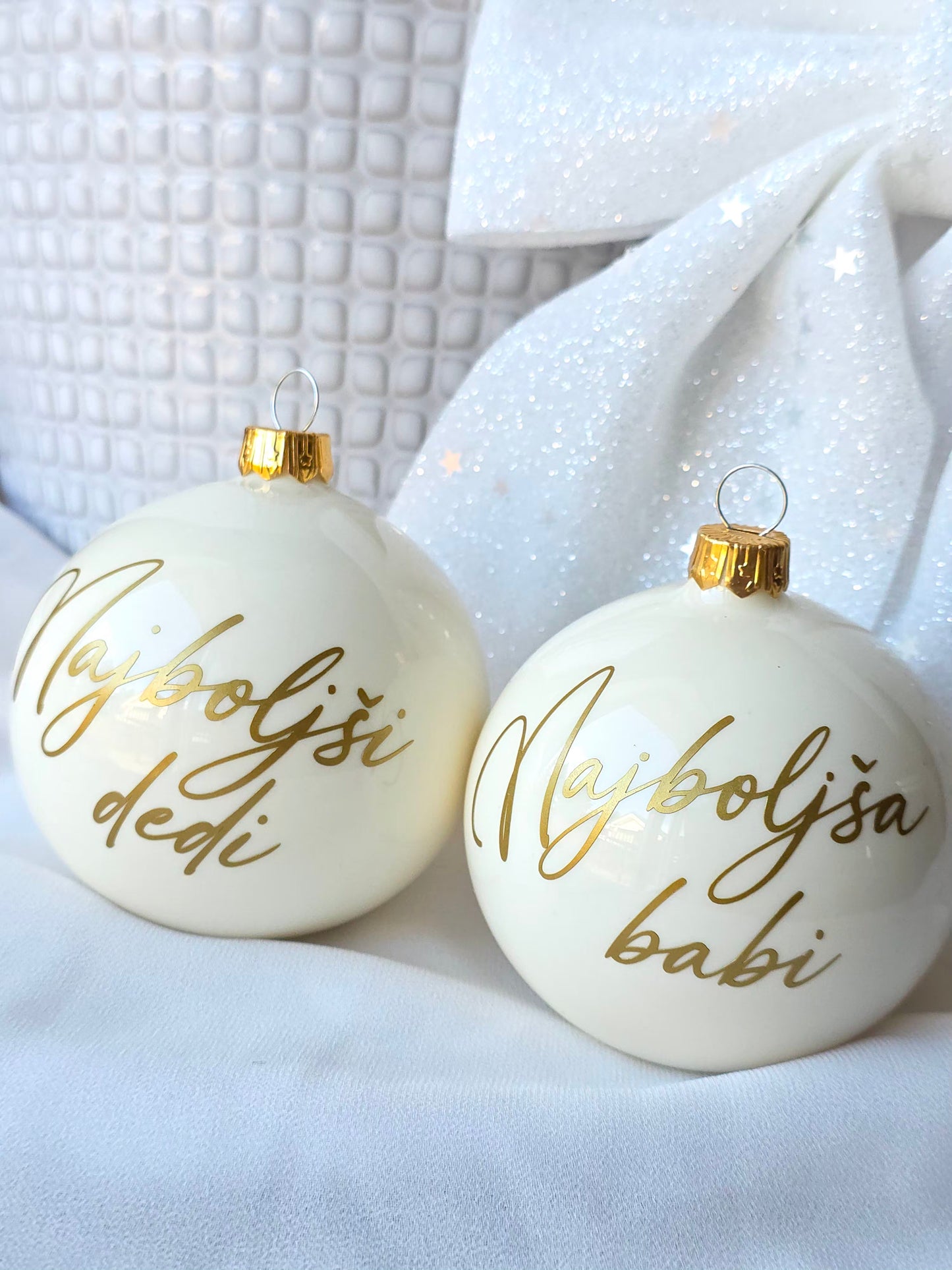 Božična steklena bunkica