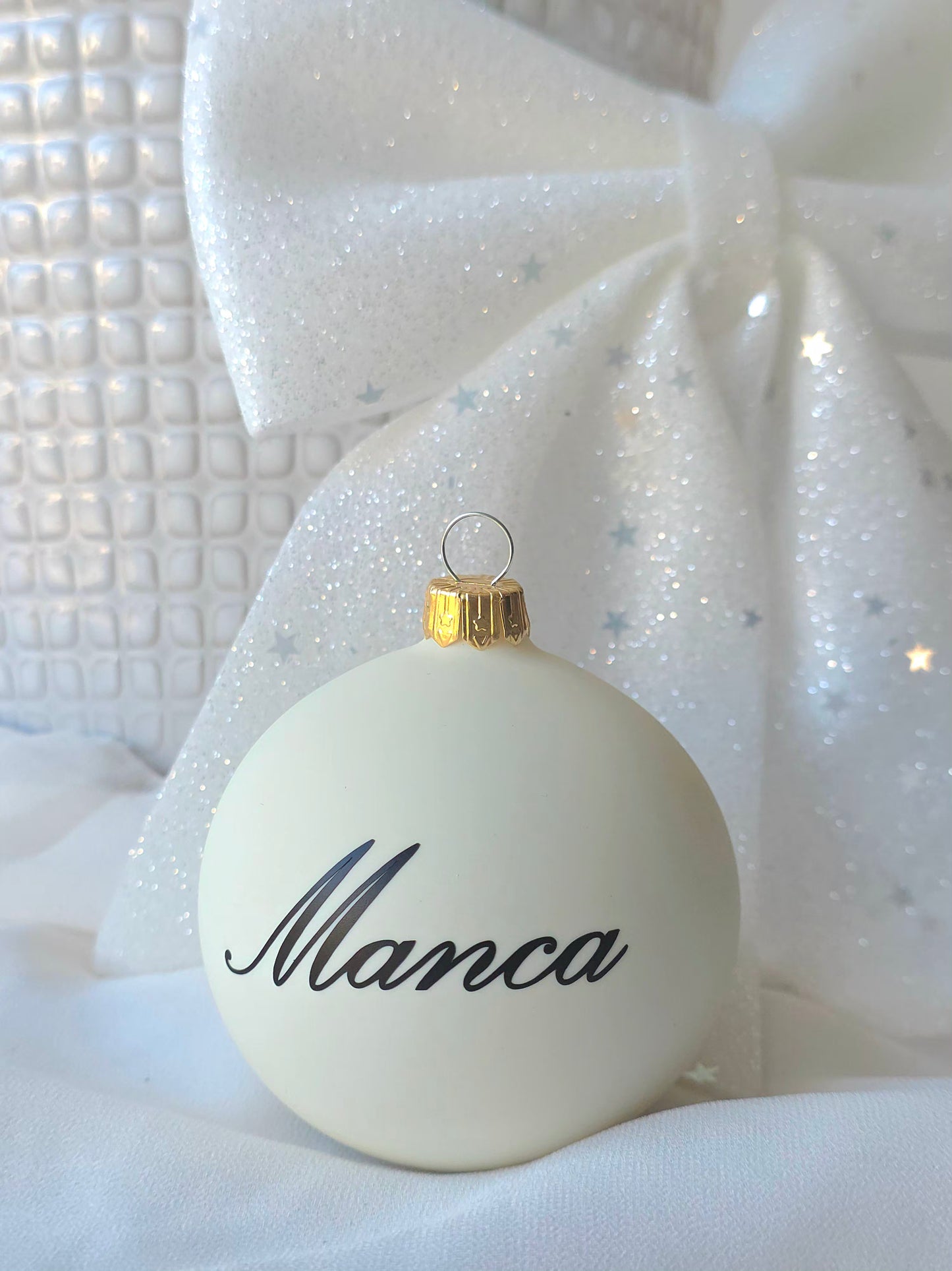 Božična steklena bunkica