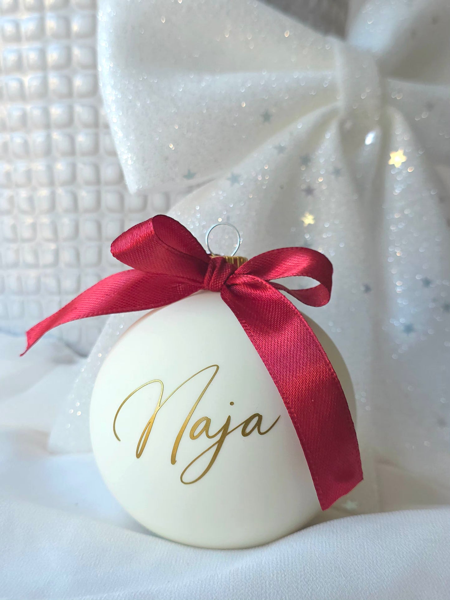 Božična steklena bunkica