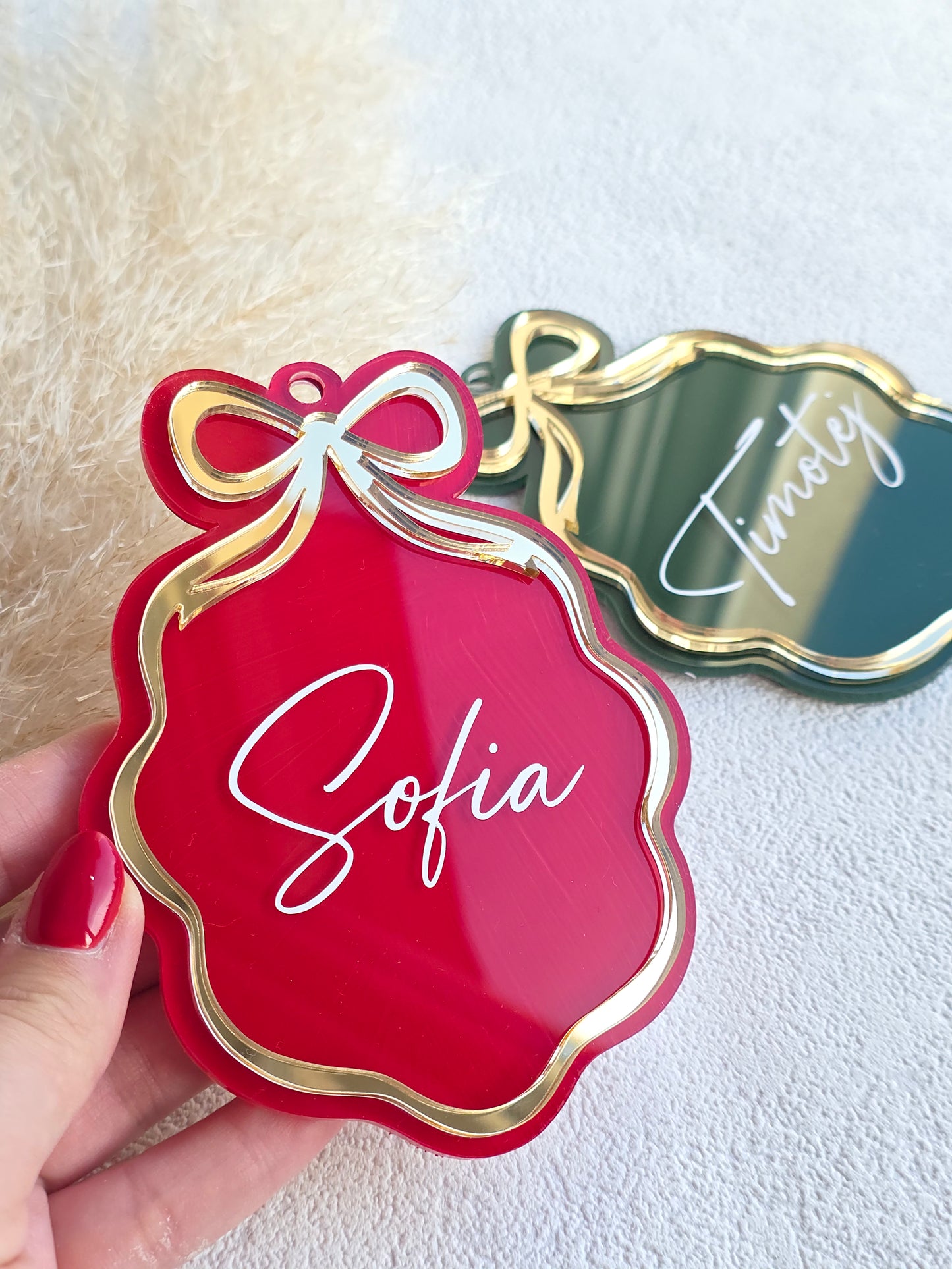 Akrilni božični okras