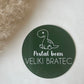 Akrilna oznanitvena plošča - KROG