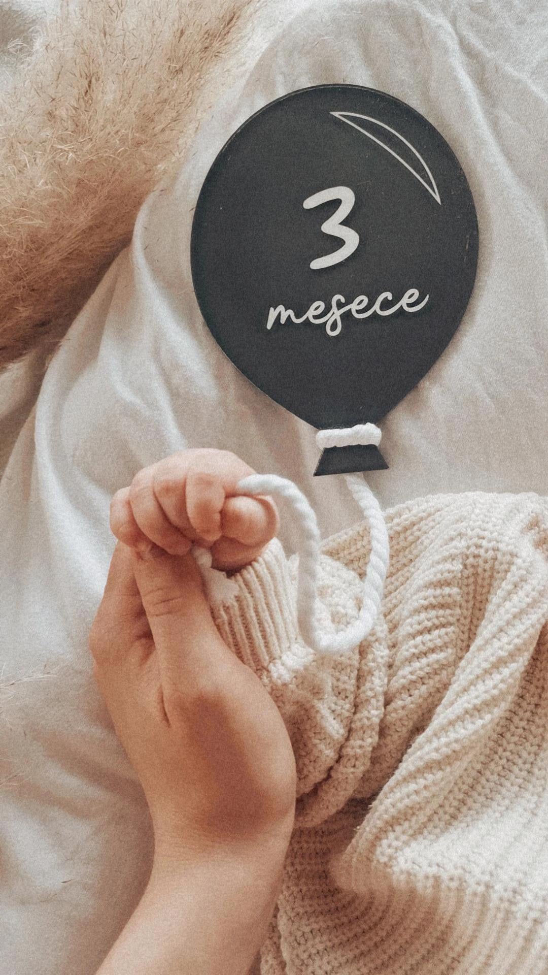 Set akrilnih ploščic - BALONI